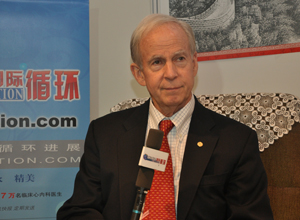 [GWICC2012]世界聚焦在预防心血管疾病和脑卒中--WHF主席Sidney Smith专访