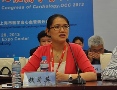 [OCC2013]焦点争鸣：稳定型心绞痛：血运重建还是药物治疗——东方会秘书长钱菊英教授