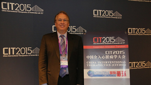[CIT2015]新技术带来新适应证--美国哥伦比亚大学医学中心Gregg Stone教授专访